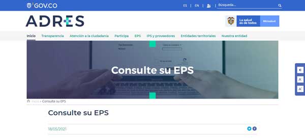 PAGINA PRINCIPAL FOSYGA