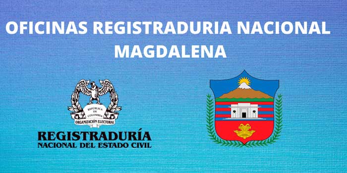 OFICINAS REGISTRADURIA NACIONAL MAGDALENA