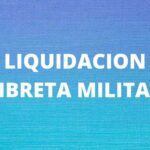 LIQUIDACION LIBRETA MILITAR
