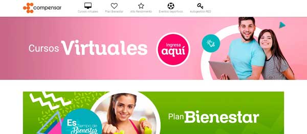 PAGINA PRINCIPAL DEPORTES COMPENSAR