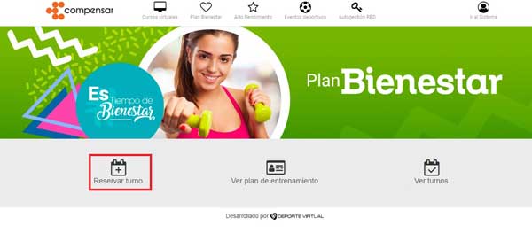 RESERVAR TURNO HERCULES COMPENSAR