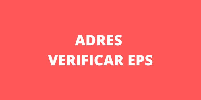 ADRES VERIFICAR EPS