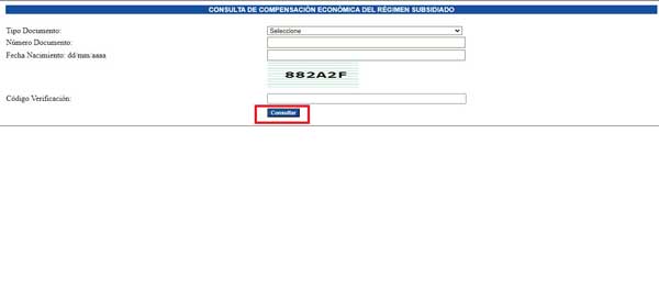 CONSULTAR COMPENSACION ECONOMICA ADRES