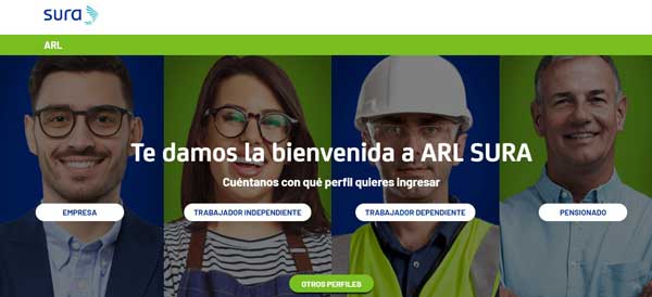 PAGINA PRINCIPAL ARL SURA